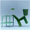 Carrito Arcs Trolley Hay