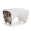 In-Side low table: White