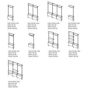 Armario Pier System Wardrobe Hay