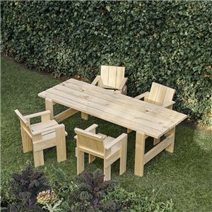 Sillón Crate Dining Hay