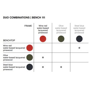 Banco Weekday Duo Hay