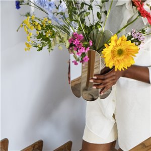 Florero Arcs Vase Hay