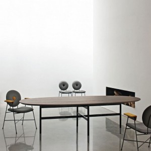 Mesa Glamour Elíptica Bontempi