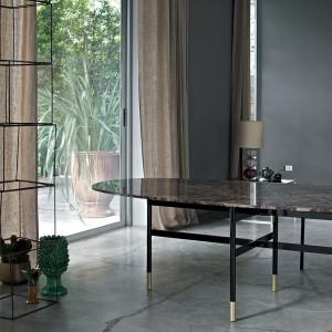 Mesa Glamour Elíptica Bontempi