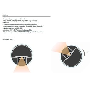 Lámpara suspensión Fris Pro Simple 155 Marset