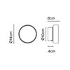 Aplique Roc IP65 Marset