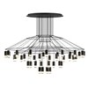 Lámpara suspensión Wireflow Chandelier Vibia