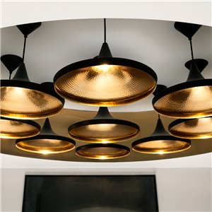 Lámpara suspensión Beat Wide Tom Dixon