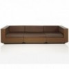 Sofá Modulo central Chaise Longue Vela con Luces Led y Tejido Náutico