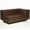 Sofá Modulo Brazo Chaise Longue Vela con Tacos Antideslizantes