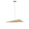 Lámpara suspensión Rhythm Horizontal Madera Vibia