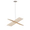 Lámpara suspensión Rhythm Horizontal Madera Vibia