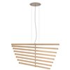 Lámpara suspensión Rhythm Vertical Madera Vibia