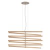 Lámpara suspensión Rhythm Vertical Madera Vibia
