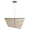 Lámpara suspensión Rhythm Vertical Madera Vibia