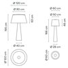 Lámpara pie Wind FG outdoor Vibia
