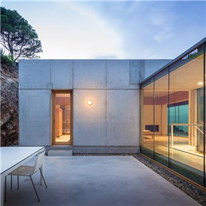 Lámpara aplique Dots Glass outdoor Vibia