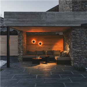 Lámpara aplique Dots outdoor Vibia