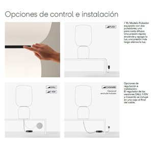 Lámpara sobremesa Ghost Vibia
