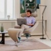 Reposapiés Peel de Variér. Reposapiés ergonómico para el sillón Peel.