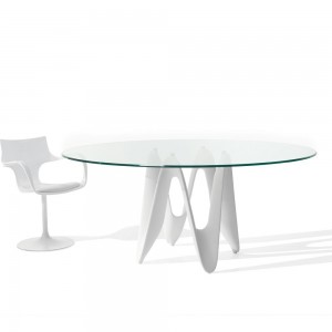 Mesa elíptica Lambda de Sovet. Mesas y complementos de diseño. Mesas modernas.