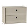 Mesita de noche Dormitorio A String Furniture