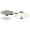 Lámpara techo Flat Triple Vibia