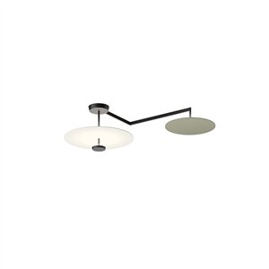 Lámpara techo Flat Doble Vibia