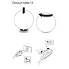 Lámpara sobremesa Dioscuri Table Artemide