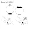 Lámpara sobremesa Dioscuri Table Artemide