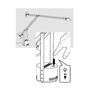 Lámpara sobremesa Tizio Artemide