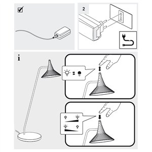 Lámpara sobremesa Unterlinden table Artemide