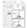 Lámpara sobremesa Unterlinden table Artemide