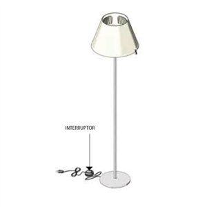 Lámpara pie Choose Floor Artemide