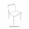 Silla Shape Oferta de Bontempi.  Sillas y butacas de diseño. Muebles italianos.
