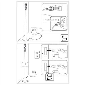 Lámpara pie Decompose' Light Floor Artemide