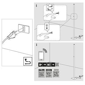 Lámpara pie Ilio Mini Artemide