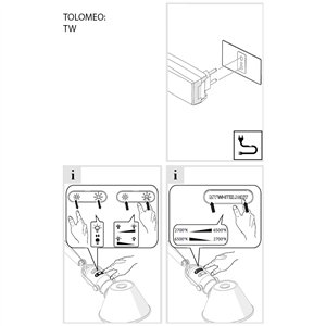 Lámpara pie Tolomeo Floor Led Artemide