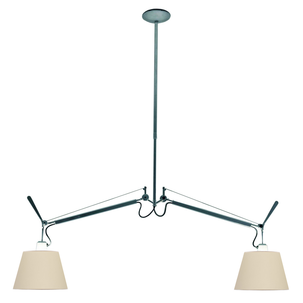 Tolomeo basculante 2 brazos - difusor pergamino