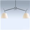 Tolomeo basculante 2 brazos - difusor pergamino