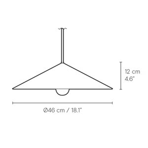 Lámpara suspensión BT1001 Carl Hansen & Son