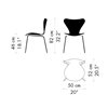 Silla Serie 7 fresno color Fritz Hansen