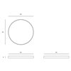 Bandeja Overlapping Dots Round Ethnicraft