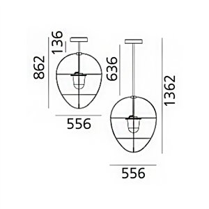 Lámpara Suspensión Nottola Outdoor Artemide