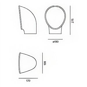 Lámpara suelo Piroscafo Outdoor Artemide