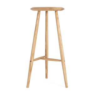 Taburete Blanc Madera Gazzda