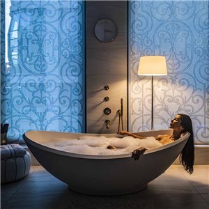Lumiere XXL - Difusor Blanco/ Soporte Aluminio