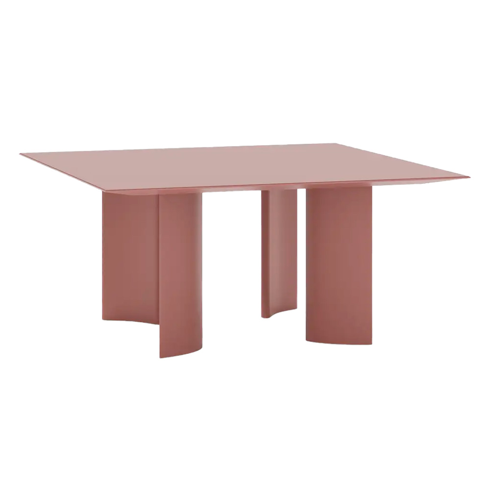 Mesa cuadrada Naca aluminio Fast