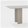 Mesa rectangular Naca aluminio moteado Fast