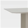 Mesa rectangular Naca aluminio moteado Fast